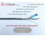 Cáp tín hiệu vặn xoắn 1 pair 2 lớp chống nhiễu altek kabel