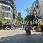 Cho thuê nhà mặt phố nguyễn hy quang - vị trí đắc địa, mặt tiền rộng 5m, vỉa hè
