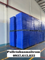 Cho thuê pallet nhựa tại biên hoà chất lượng giá rẻ