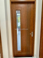 Cửa thép vân gỗ tại gò vấp | lắp đặt cửa chính