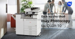Dịch vụ cho thuê máy photocopy tại quận 10 - phước an