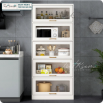 Kệ bếp màu trắng – xu hướng thiết kế bếp hiện đại, tinh tế