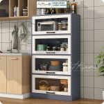 Kệ lò vi sóng gọn nhẹ: bí quyết giữ bếp luôn ngăn nắp