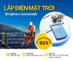Lắp điện năng lượng mặt trời gia đình- tiết kiệm 60% hóa đơn điện