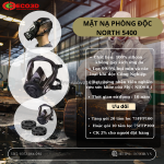 Mặt nạ chống độc công nông nghiệp north 5400 - giải pháp bảo vệ hô hấp cho người lao động việt.