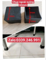 Mua sỉ đầu bịt hộp vuông 60x60, chân 75x75mm giá tốt