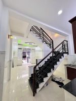 💥nhà âu dương lân quận 8 - 2 tầng mới đẹp ở ngay - hẻm 3 gác rộng cách ô tô