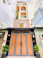 Nhà đẹp ngay chợ gò xoài - 64m2 - 5 tầng btct - hxh 7m - full nội thất