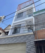 Nhà ngay chợ phước long, 4 tầng, mới hoàn thiện, 41 chuyên dùng chính, phú mỹ -