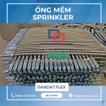 Ống mềm inox chữa cháy, ống nối đầu phun chữa cháy, ống mềm kết nối đầu phun sprinkler