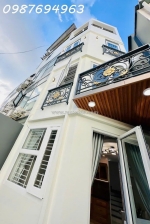 Q10 cmt8 kết cấu 5 tầng full nội thất, nhà mới hẻm 3m, gần ngã 3 giao tô hiến