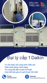 Thi công lắp đặt máy lạnh tủ đứng daikin với quà tặng siêu khủng – đón một năm mới ấm cúng cùng triều an