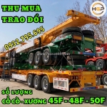 Thu mua rơ mooc cổ cò 45f - 48f - 50f số lượng lớn