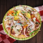 Xào mực một nắng ngon