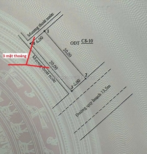 ► đối diện chợ điện nam trung, 120m2, ngang 6m, 3 mặt thoáng, tiềm năng kinh