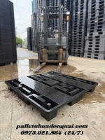 🔹 thanh lý pallet nhựa 1050x1050x140mm mới 90%, giao hàng tận nơi🔹