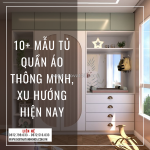 10+ mẫu tủ quần áo thông minh, xu hướng hiện nay