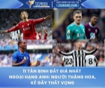 11 tân binh đắt giá nhất ngoại hạng anh: người thăng hoa, kẻ gây thất vọng