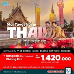 Airasia ưu đãi vé máy bay đi thái lan cuối năm