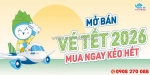 Bamboo airways mở bán vé máy bay tết 2026