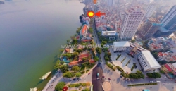 Bán 200m2 đất phố lạc long quân, tây hồ. mặt tiền 10.4m. giá 145 tỷ.