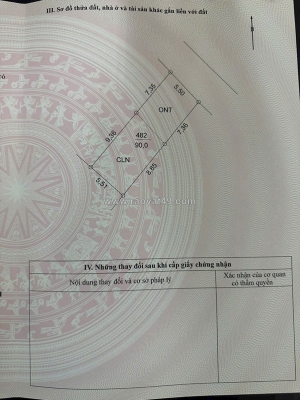 Bán 90m đất, mt 5m thôn bạch đa, kim hoa, mê linh. gần kdt kim hoa, đường vành