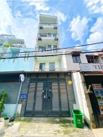 Bán chdv 6 tầng, dt 456tr/năm – đường 8m thông đường số 30, p. 6, gò vấp – chỉ