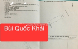 🔴💥bán đất đường bùi quốc khái - gần bãi tắm tân trà