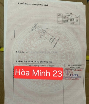 🔴💥bán đất đường hòa minh 23 - view trung tâm thương mại