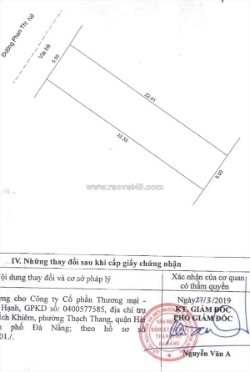 🔴💥bán đất đường phan thị nể - trục thông biển - dt 111.8m2