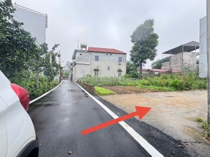 Bán đất phú hữu, thanh lâm, mê linh. đường trải nhựa, oto đỗ. gần chợ hoa quả