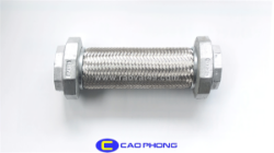 Bán khớp nối mềm inox nối ren sf-100 nw tozen