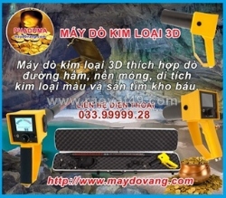 Bán máy dò kim loại 3d