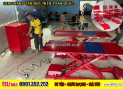 Bàn nâng sửa chữa xe máy điện – cơ
