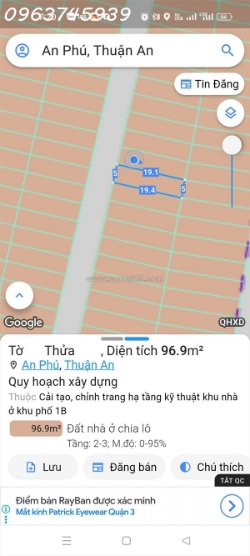 Bán nhà 5 x 20m, 100m2 thổ cư, phường thuận an, bình dương đã hoàn công, giá 5