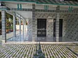 Bán nhà đất 557m² full thổ - mặt tiền đường nhựa tại xã lương hoà, bến lức