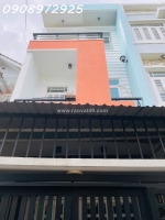 Bán nhà hẻm huỳnh tấn phát q7, 68m2, 3 tầng, 4pn, sổ hồng, giá chỉ 6.490 tỷ!