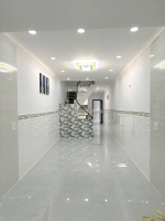 Bán nhà mới xây 2 tầng sát hxh 137 âu dương lân p2q8