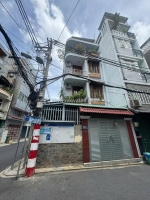 **bán nhà mt phan văn sửu, p13, tân bình; 7x14; 4 tầng - khu nhà ga t3