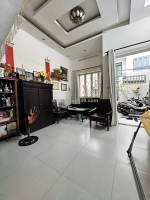 Bán nhà phú nhuận hxh 80m2 3 tầng ngang gần 5m 4 pn hẻm thông kd thích quảng