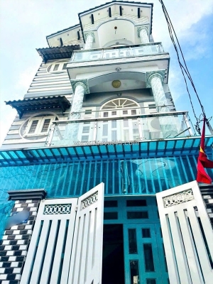 Bán nhà trương thị hoa ngang 5m 4 tầng 5 tỷ 590 phường tân thới hiệp quận 12 cũ.