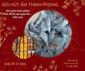 Bánh mứt tết này thật ngon - bảo quản bằng gói hút ẩm clay opp tp là vui cả nhà