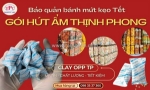 Bánh quy tết giòn lâu hơn 6 tháng: bí quyết gói hút ẩm clay opp