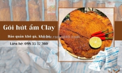 Bảo quản khô gà, khô bò ngày tết bằng gói hút ẩm clay thịnh phong