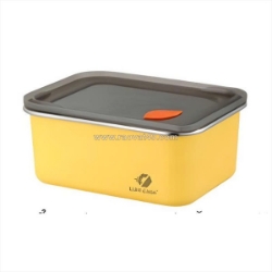 Bảo quản thực phẩm tiện lợi với hộp inox 1600ml nắp kín khít
