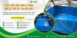 Bể bạt hdpe 0.75mm – giải pháp chứa nước, nuôi thủy sản hiệu quả