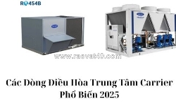 Các dòng điều hòa trung tâm carrier phổ biến 2025