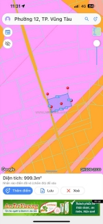 Cần bán 1000m2 đất  phước thắng p12
dt ngang 40m x 25m đã quây tường rào cao