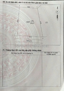 Cần bán lô đất đẹp tại khu bến sơn, thị trấn yên lập, tỉnh phú thọ.