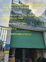 Cần vốn kinh doanh chính chủ bán gấp nhà 1 trệt 2 lầu tại quận bình chánh, tp.